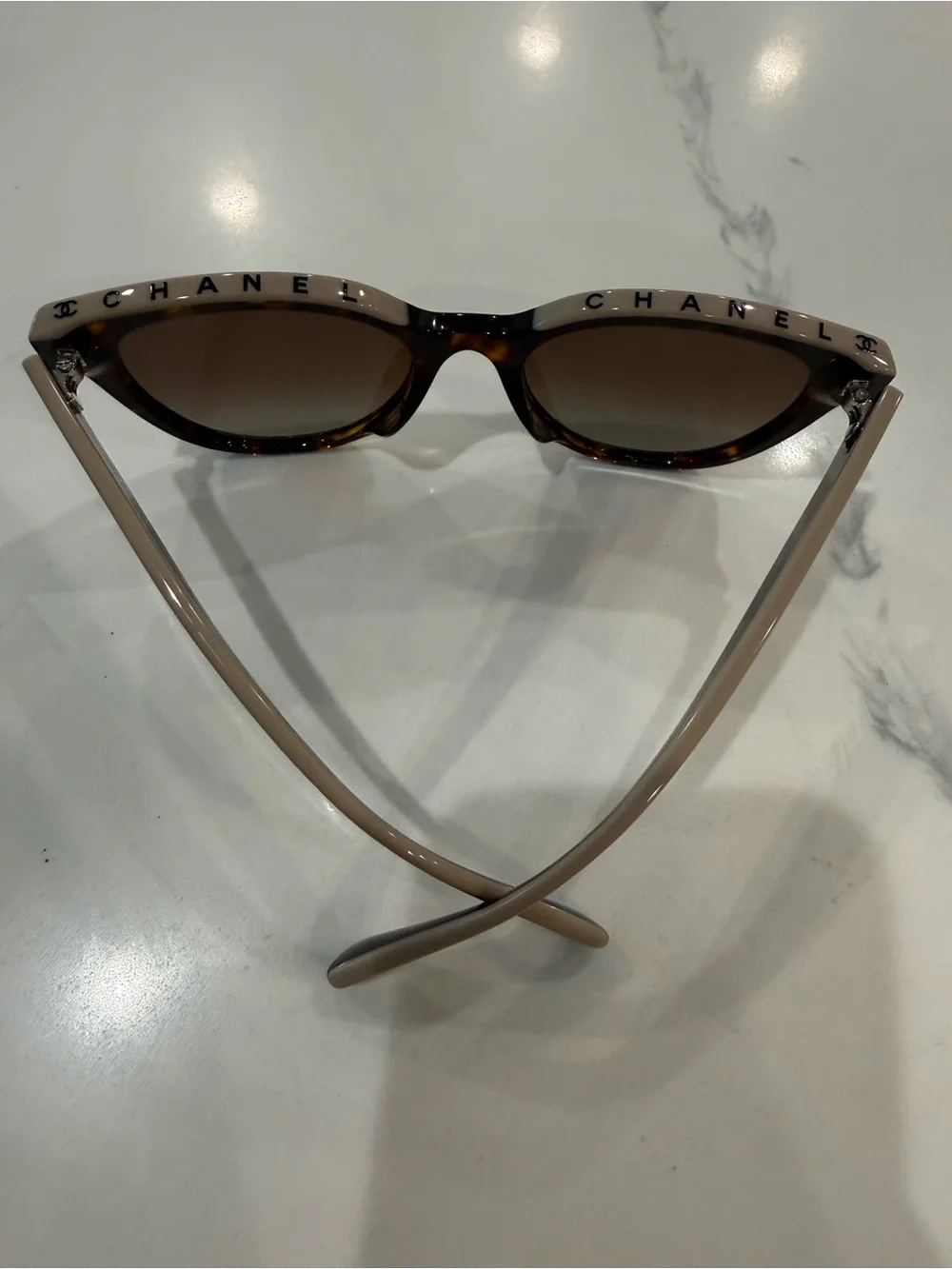 CHANEL butterfly CC polarized Sunglasses style ch5414 OS